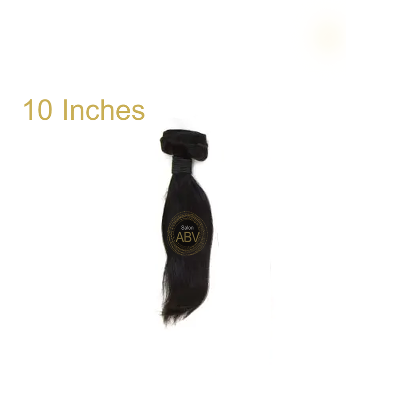 100% Virgin Straight Raw Hair Extensions | Length 10" - 26"