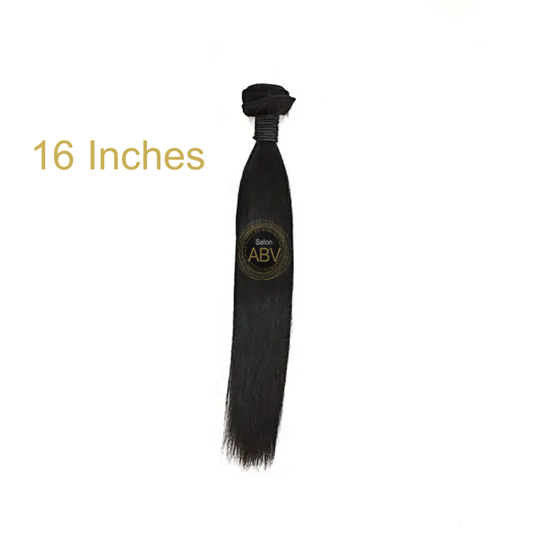 100% Virgin Straight Raw Hair Extensions | Length 10" - 26"