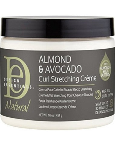 Design Essentials Almond And Avocado Curl Stretching Creme | 454g