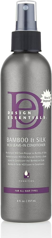 Design Essentials Bamboo & Silk HCO Leave in Conditioner | 8fl oz