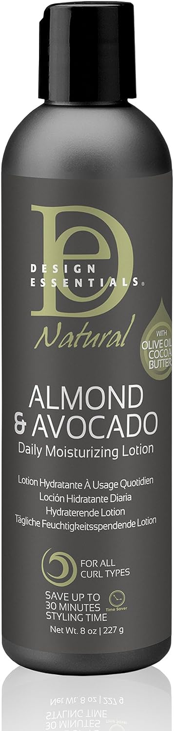 Design Essentials Natural Almond and Avocado Daily Moisturising Lotion | 227g